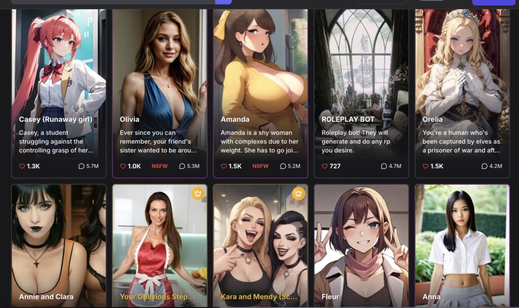 Characters Girlfriend GPT