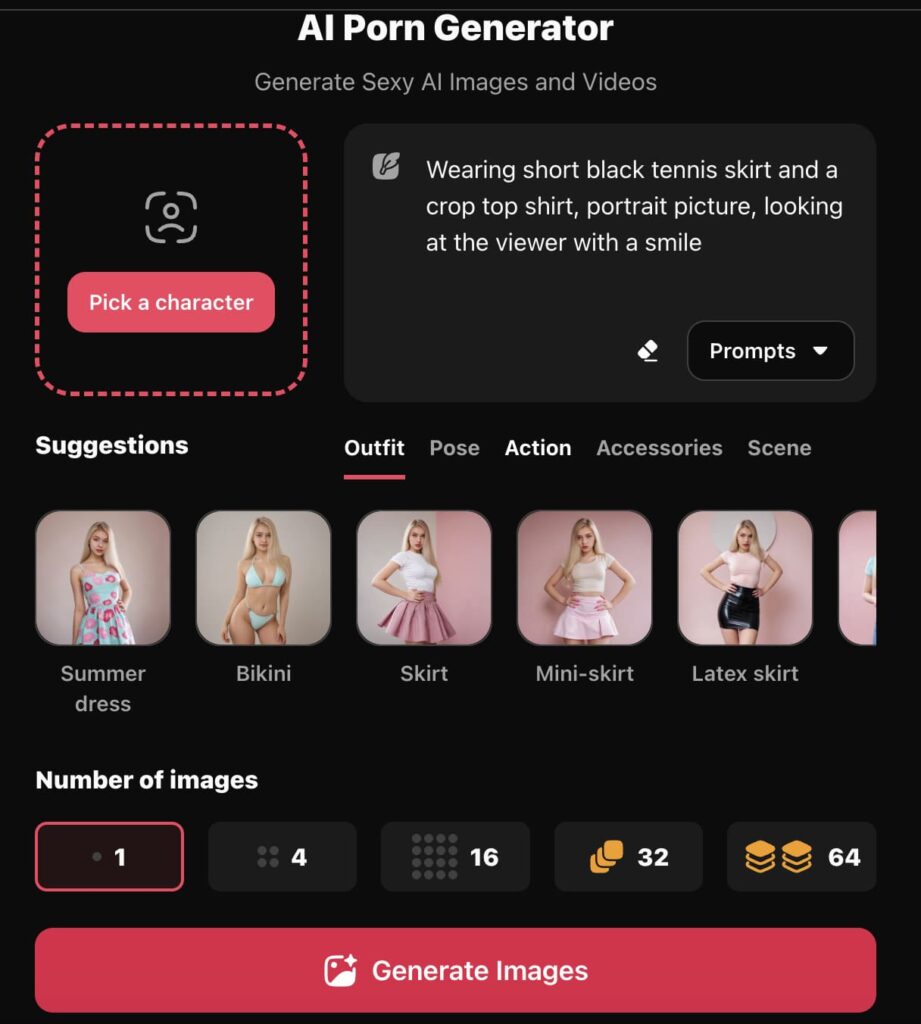 Fantasy GF AI generator