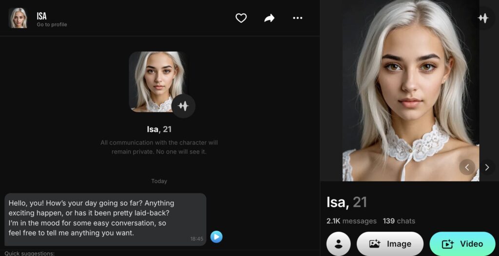Lovescape AI girlfriend
