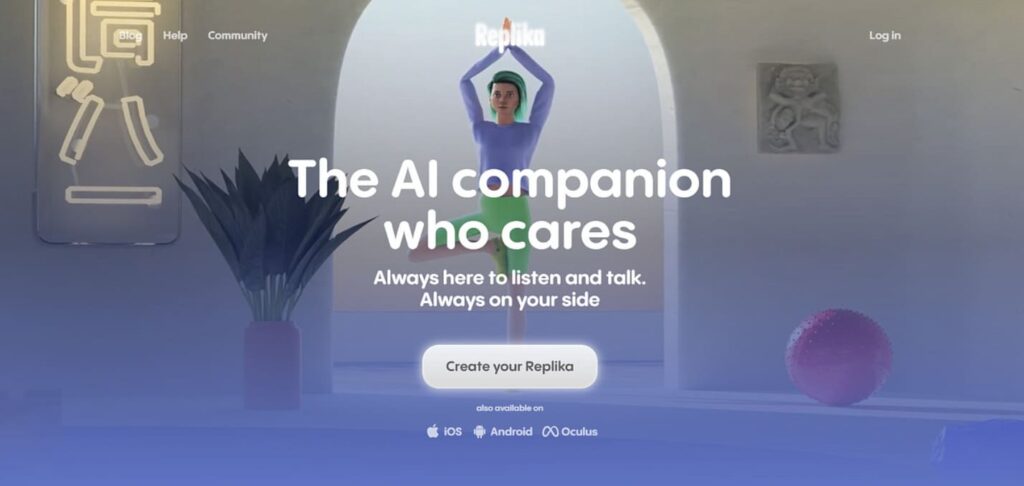 AI companion Replika Review