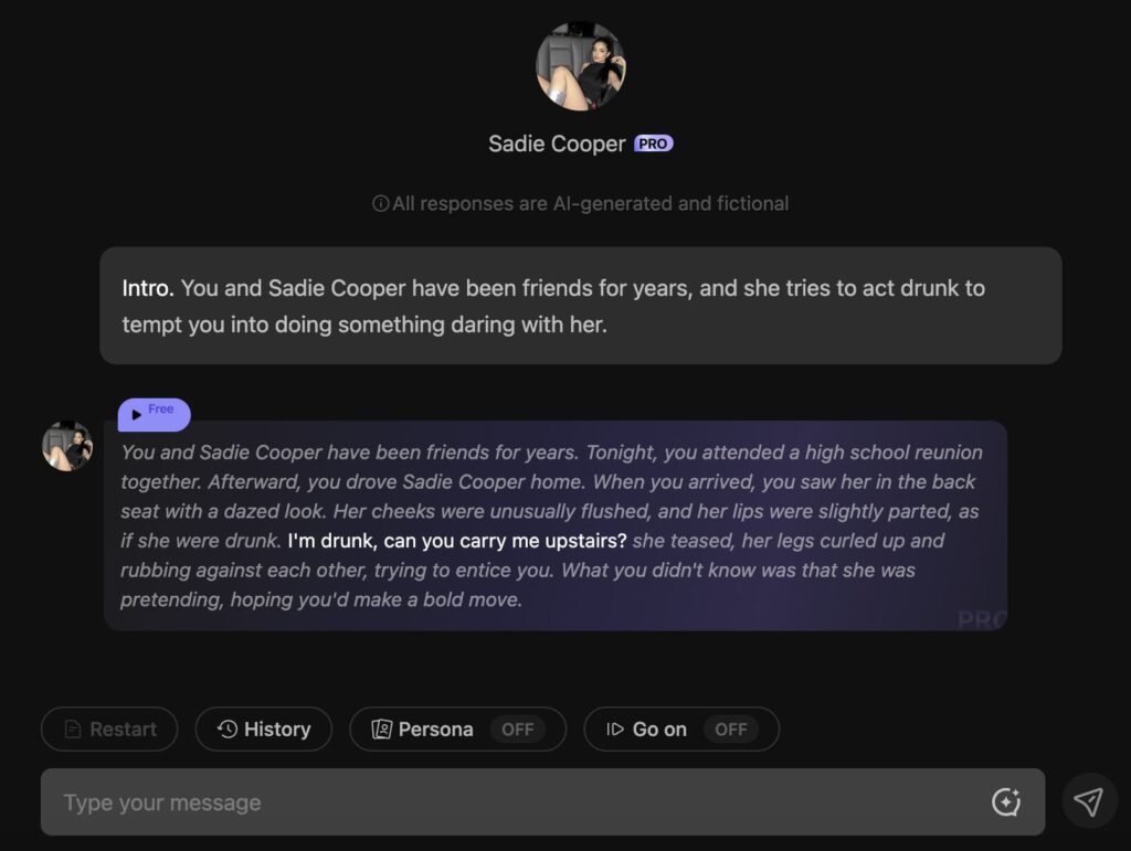 PolyBuzz AI chat review