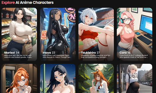 Anime Characters Candy AI